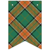 Schottischer ClanPollockTartan Wimpelkette (Erste Fahne)