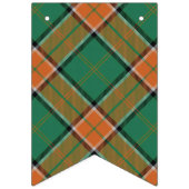 Schottischer ClanPollockTartan Wimpelkette (Dritte Fahne)