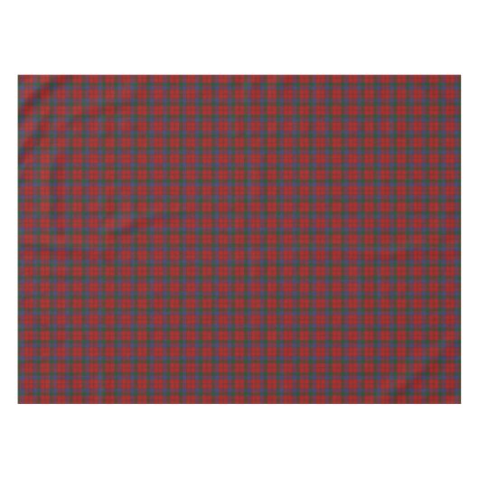 Schottischer ClanRobertson Donnachaidh Tartan Tischdecke (Vorderseite (Horizontal))