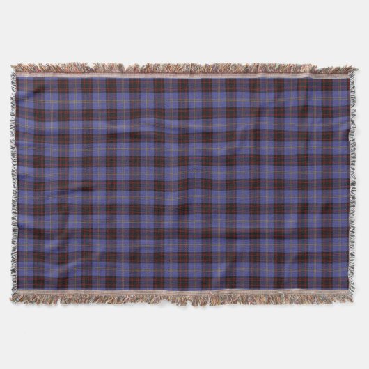 Schottischer ClanRutherfordTartan Decke (Vorderseite)