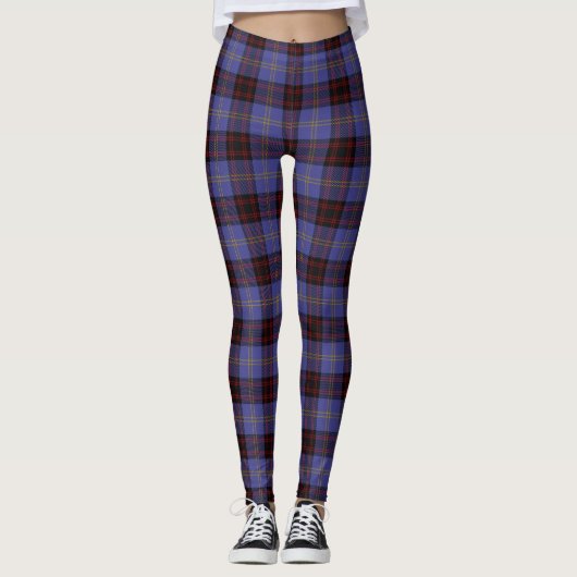 Schottischer ClanRutherfordTartan Leggings (Vorderseite)