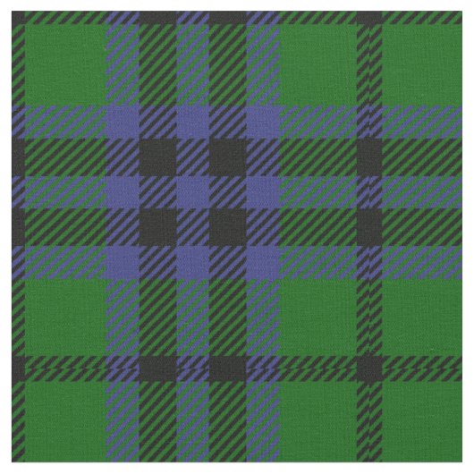 Schottischer ClanTartan Austins Stoff (Nahaufnahme)