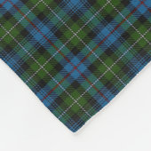 Schottischer der Clan-Mackenzie-KlassikerTartan Fleecedecke (Ecke)