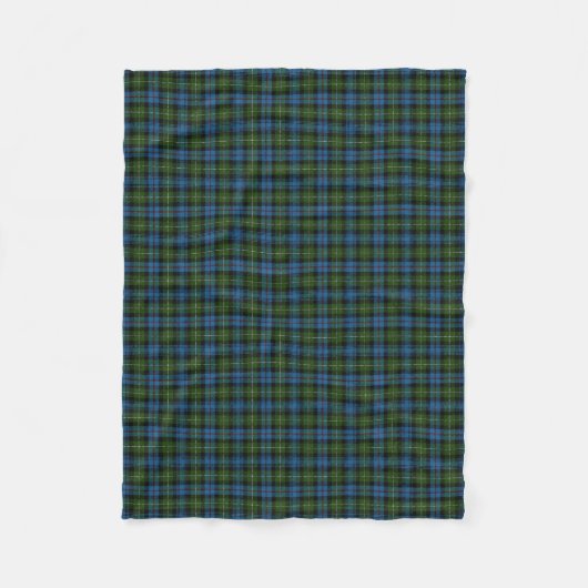 Schottischer der Clan-Mackenzie-KlassikerTartan Fleecedecke (Vorderseite)