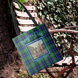 Schottischer Douglas Clan Castle Painting Tote Bag Tasche