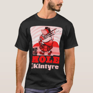 Schottischer Dudelsack, der Mole der Kintyre T-Shirt