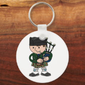 Schottischer Dudelsack Schlüsselanhänger (Vorderseite)