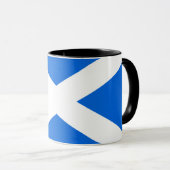 Schottischer Flaggenstaat Tasse (VorderseiteRechts)