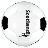 Schottischer Fußballspieler mit Punkt als Ball (Gedreht)