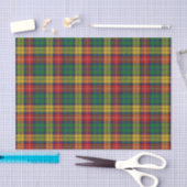 Schottischer Geschenk-Clan-BuchananTartan Seidenpapier (Handwerk)