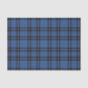Schottischer Geschenk-Clan Clark und KlerusTartan Seidenpapier