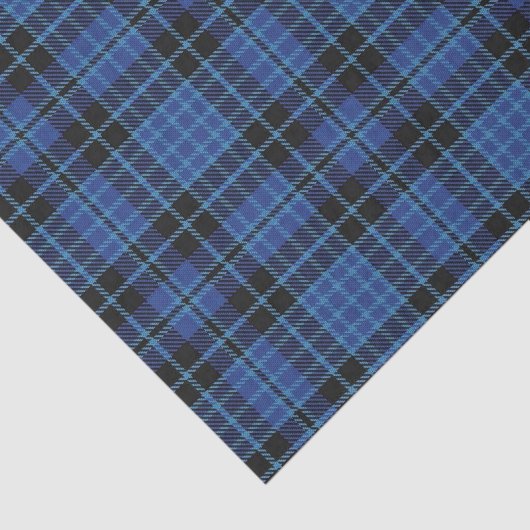 Schottischer Geschenk-Clan Clark und KlerusTartan Seidenpapier (Ausschnitt)