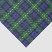 Schottischer Geschenk-Clan-ForbesTartan Seidenpapier (Ausschnitt)