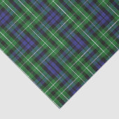 Schottischer Geschenk-Clan-GrahamTartan Seidenpapier (Ausschnitt)
