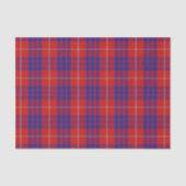 Schottischer Geschenk-Clan-HamiltonTartan Seidenpapier (Vorderseite)