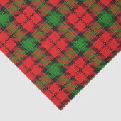Schottischer Geschenk-Clan Kerr Tartan Seidenpapier (Ausschnitt)
