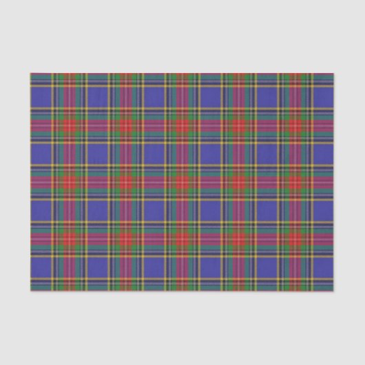 Schottischer Geschenk-Clan-MacbethTartan Seidenpapier (Vorderseite)