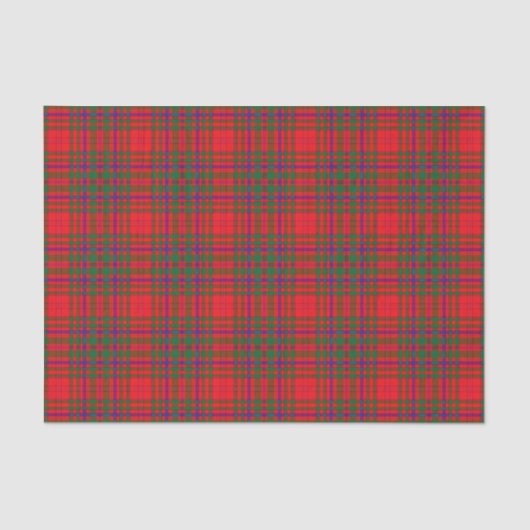 Schottischer Geschenk-Clan MacDougall Tartan Seidenpapier (Vorderseite)