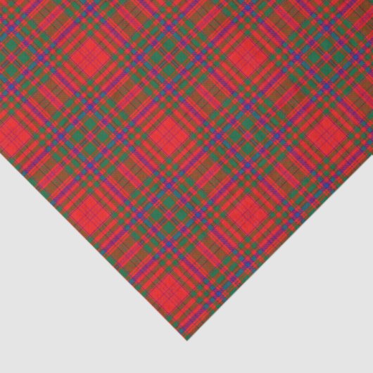 Schottischer Geschenk-Clan MacDougall Tartan Seidenpapier (Ausschnitt)