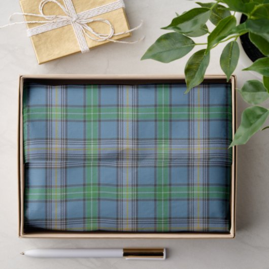 Schottischer Geschenk-Clan MacDowall Tartan Seidenpapier (Geschenk)