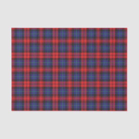 Schottischer Geschenk-Clan MacLachlan Tartan Seidenpapier (Vorderseite)
