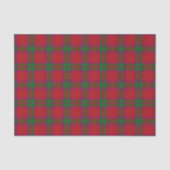 Schottischer Geschenk-Clan MacNab Tartan Seidenpapier (Vorderseite)