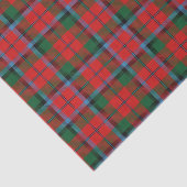 Schottischer Geschenk-Clan MacNaughton Tartan Seidenpapier (Ausschnitt)
