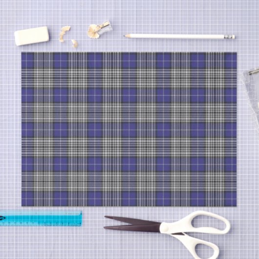 Schottischer Geschenk-Clan-NapierTartan Seidenpapier (Handwerk)