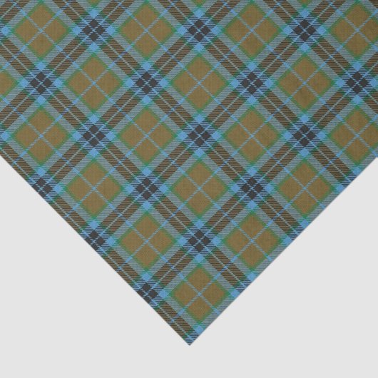 Schottischer Geschenk-Clan-Thompson-JagdTartan Seidenpapier (Ausschnitt)