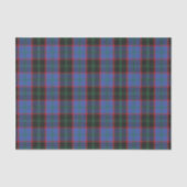 Schottischer Geschenk-Clan-Zuhause Hume Tartan Seidenpapier (Vorderseite)