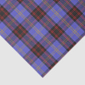 Schottischer Geschenk-ClanRutherfordTartan Seidenpapier (Ausschnitt)