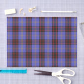 Schottischer Geschenk-ClanRutherfordTartan Seidenpapier (Handwerk)