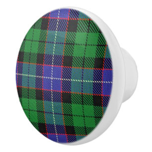 Schottischer Herrlichkeits-Clan Galbraith Tartan Keramikknauf
