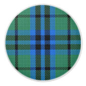 Schottischer Herrlichkeits-Clan-KeithTartan Keramikknauf (Vorderseite)