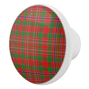 Schottischer Herrlichkeits-Clan MacAlister Tartan Keramikknauf