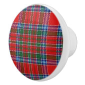 Schottischer Herrlichkeits-Clan MacBean Tartan Keramikknauf (Rechts)