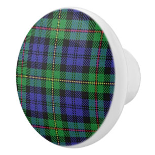 Schottischer Herrlichkeits-Clan MacEwen Tartan Keramikknauf