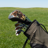 Schottischer Highland-Cow-Bagpiper, Golf Headcover (In SItu)