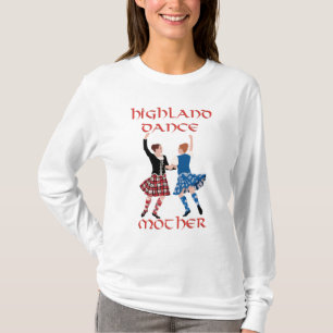 Schottischer Highland-Tanz Mutter T-Shirt
