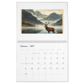 Schottischer Highlands-Kalender 2027 Kalender (Feb 2027)