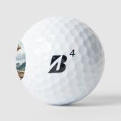 Schottischer Hirschhund Golfball (Logo)