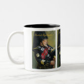 Schottischer Hochländer Zweifarbige Tasse (Links)