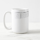 Schottischer Hund Kaffeetasse (Links)