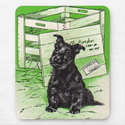 Schottischer Hund mit Sonderlieferung Mousepad (Vorne)