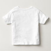 Schottischer Junge mit Wolfhunden in einem Hochlan Kleinkind T-shirt (Rückseite)
