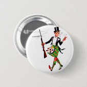 schottischer Jünger mit Gewehr Button (Vorne & Hinten)