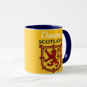 Schottischer Kaffeebecher Tasse (VorderseiteRechts)
