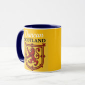 Schottischer Kaffeebecher Tasse (Vorderseite Links)