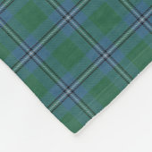 Schottischer KlassikerTartan ClanIrvine Irwin Fleecedecke (Ecke)