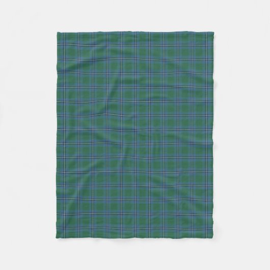 Schottischer KlassikerTartan ClanIrvine Irwin Fleecedecke (Vorderseite)
